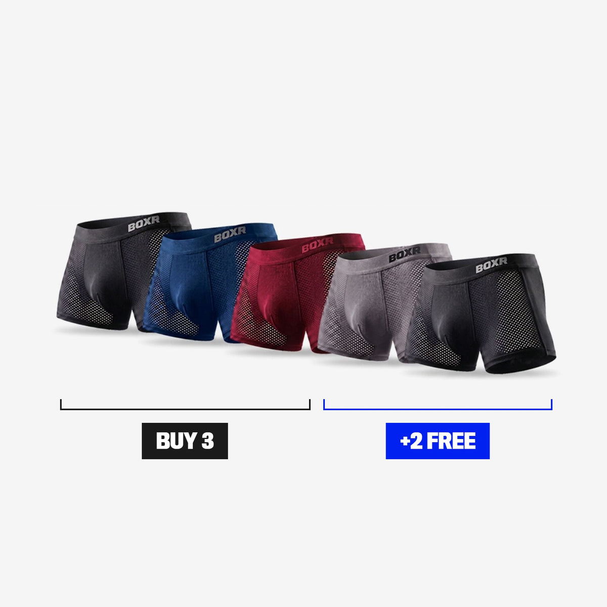 Bamboo Boxer Briefs Original Buy 3 Get 2 Free