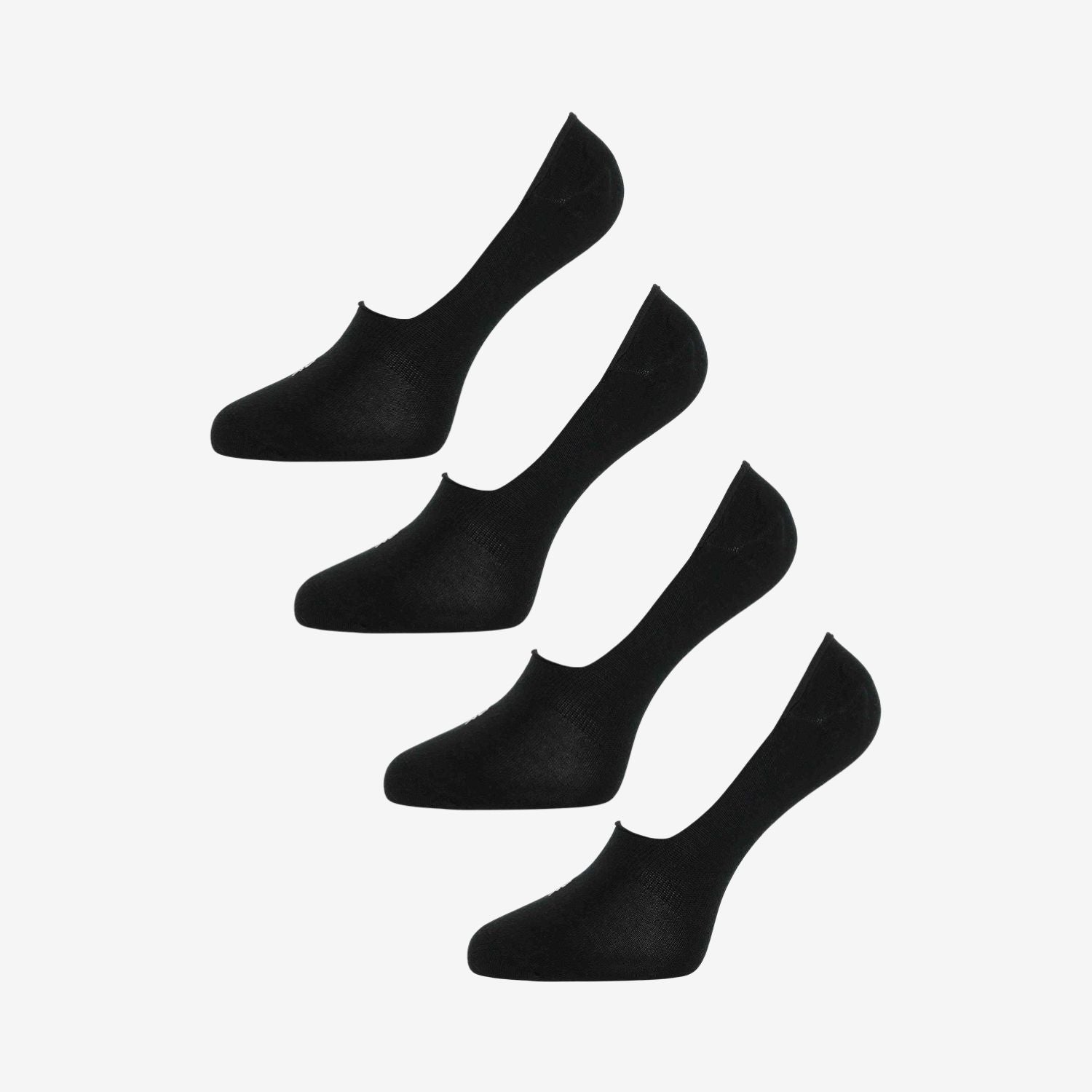 Bamboo No Show Socks 4-Pack